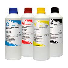 TINTA COMPATIBLE DE 1 LITRO CYAN PIGMENTADA 8100