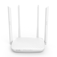 ROUTER TENDA F9 N600 802.11 B/G/N ACCESS POINT Y REPETIDOR INALAMBRICO 600MBPS 1P WAN 10/100 3P LAN 10/100 4 ANTENAS EXTERNAS 6DBI