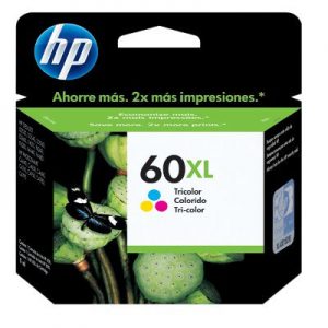 CARTUCHO ORIGINAL HP 60 XL TRICOLOR