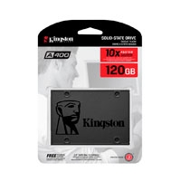 UNIDAD DE ESTADO SOLIDO SSD KINGSTON A400 120GB 2.5 SATA3 7MM LECT.500/ESCR.320MBS