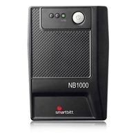 NO BREAK SMARTBITT 1000VA/500 WATTS 6 CONTACTOS, PUERTO USB, PROTECCIN DE LINEA TELEFNICA RJ-11