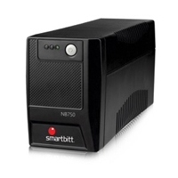 NO BREAK SMARTBITT 750 VA / 375 W, 6 CONTACTOS, CON REGULADOR Y SUPRESOR DE PICOS.