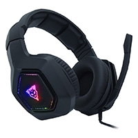 AUDIFONOS GAMER OCELOT TIPO DIADEMA/OVER EAR/COLOR NEGRO/ILUMINACION TIPO RGB /ALAMBRICOS/CONTROL DE AUDIO/MICROFONO C/CANCELACION DE RUIDO/AJUSTABLES/ MULTIPLATAFORMA/REJILLA