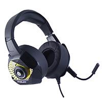 AUDIFONOS GAMER OCELOT TIPO DIADEMA / OVER-EAR / USB / 3.5MM / COLOR NEGRO / ALAMBRICOS / ILUMINACION TIPO RGB / CONTROL DE AUDIO / MICROFONO CON CANCELACION DE RUIDO / AJUSTABLES / MULTIPLATAFORMA