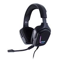 AUDIFONOS GAMER OCELOT TIPO DIADEMA / OVER-EAR / USB / 3.5MM / COLOR NEGRO / ALAMBRICOS / ILUMINACION TIPO RGB / CONTROL DE AUDIO / MICROFONO CON CANCELACION DE RUIDO / AJUSTABLES / MULTIPLATAFORMA