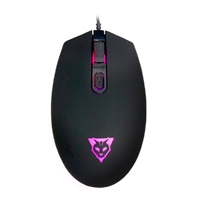 MOUSE OCELOT/ GAMER / ALAMBRICO / USB / DPI CONFIGURABLES HASTA 2400 / 4 BOTONES / ILUMINACION ARCOIRIS / DISEÃ‘O ERGONOMICO