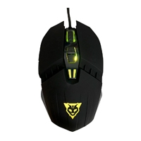 MOUSE OCELOT/ GAMER / ALAMBRICO / USB / DPI CONFIGURABLES HASTA 3200 / 7 BOTONES / ILUMINACIN ARCOIRIS / DISENO ERGONOMICO