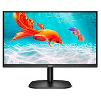 MONITOR LED  AOC 21.5 / HDMI Y VGA / ASPECTO 16:9 / TIEMPO DE RESPUESTA 6.5 MS / VESA 100X100 MM / 1920 X 1080 / 75 HZ / CONTRASTE 20,000,000:1 / BRILLO 200 CD/M2 / FLICKERFREE / CONSUMO 18W