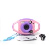 CAMARA DIGITAL NECNON  NCD-KIDSCAM 8 MP 4X ZOOM FOTOS Y VIDEOS 30FPS RESISTENTE IMPACTOS  LECTOR MICRO  SD ROSA