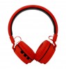 AUDIFONOS ON-EAR BT NECNON  NBH-05 BT V3.0+EDR ROJO