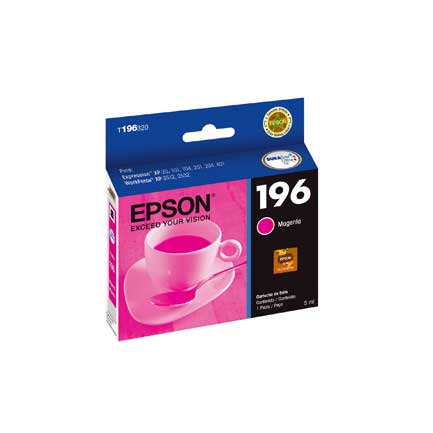 CARTUCHO DE TINTA EPSON MAGENTA T196 XP-20 101/104/201/401 WP-25