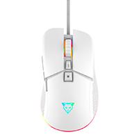 MOUSE OCELOT CREATORS ALAMBRICO / BLANCO / RGB / 7 BOTONES / HASTA DPI 7200 / OCELOT GAMING