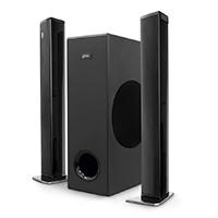 BARRA DE SONIDO DETACHABLE GHIA 2.1 CANALES / BLUETOOTH / USB / AUX / HDMI ARC / OPTICO 100W RMS