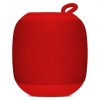 BOCINA BROBOTIX BLUETOOTH PUERTO USB Y MICRO SD, RADIO FM, REDONDA COLOR ROJO