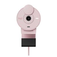 CAMARA WEB LOGITECH BRIO 300 COLOR ROSA FHD 1080 A 30 FPS AUTO ENFOQUE, MICROFONO USB-C 3.1 WIN / MAC OS