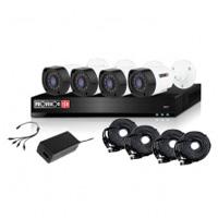 KIT PROVISION ISR DVR 8 CANALES 1080P / 8 CAMARAS 2MP / IP66 / INFRARROJO 15 METROS / FUENTE / DIVISOR / 8 ROLLOS DE CABLES 20 METROS