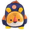 MOCHILA PREESCOLAR TIGRE PARA NIÑOS MULTIPLES COMPARTIMENTOS DREAMER PERFECT CHOICE