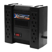 REGULADOR DE VOLTAJE MODELO COMPLET ERV-9-001 XP1300 1300VA / 650W CON SUPRESOR INTEGRADO 8 CONTACTOS. 120V ENTRADA / SALIDA. 60 MESES DE GARANTIA.