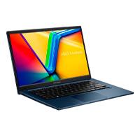 LAPTOP ASUS VIVOBOOK 14, CORE I5-1235U, 8GB, 512GB SSD, 14.0 PULGADAS FHD, WIN 11 HOME, COLOR QUIET BLUE, GRADO MILITAR, 1 AÑO DE GARANTIA